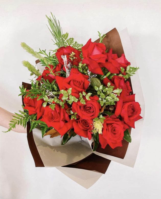 Dozen Red Roses - Bouquet